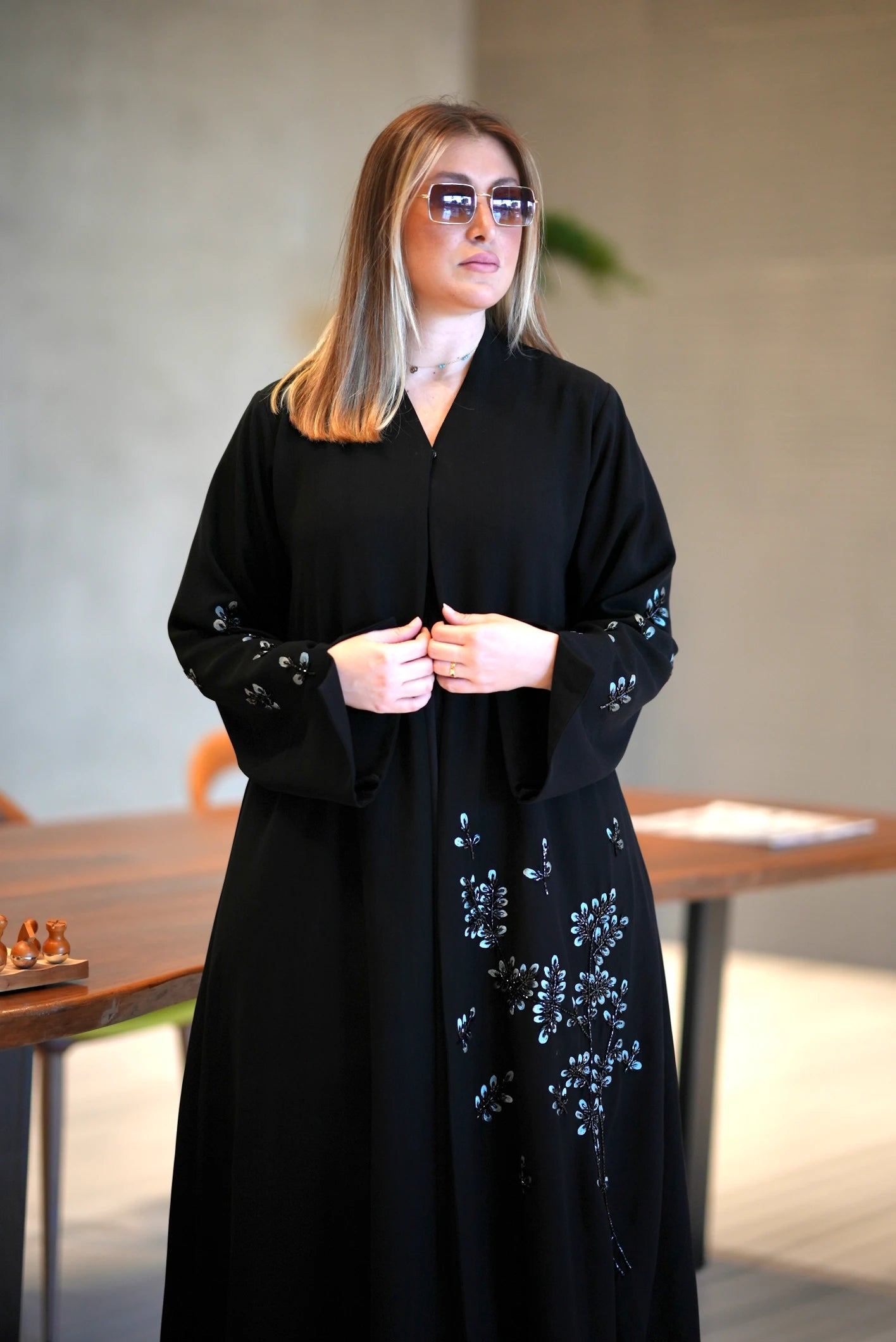 The Botanical Blossom Abaya
