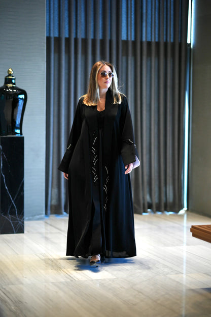 The Whisper Wave Abaya