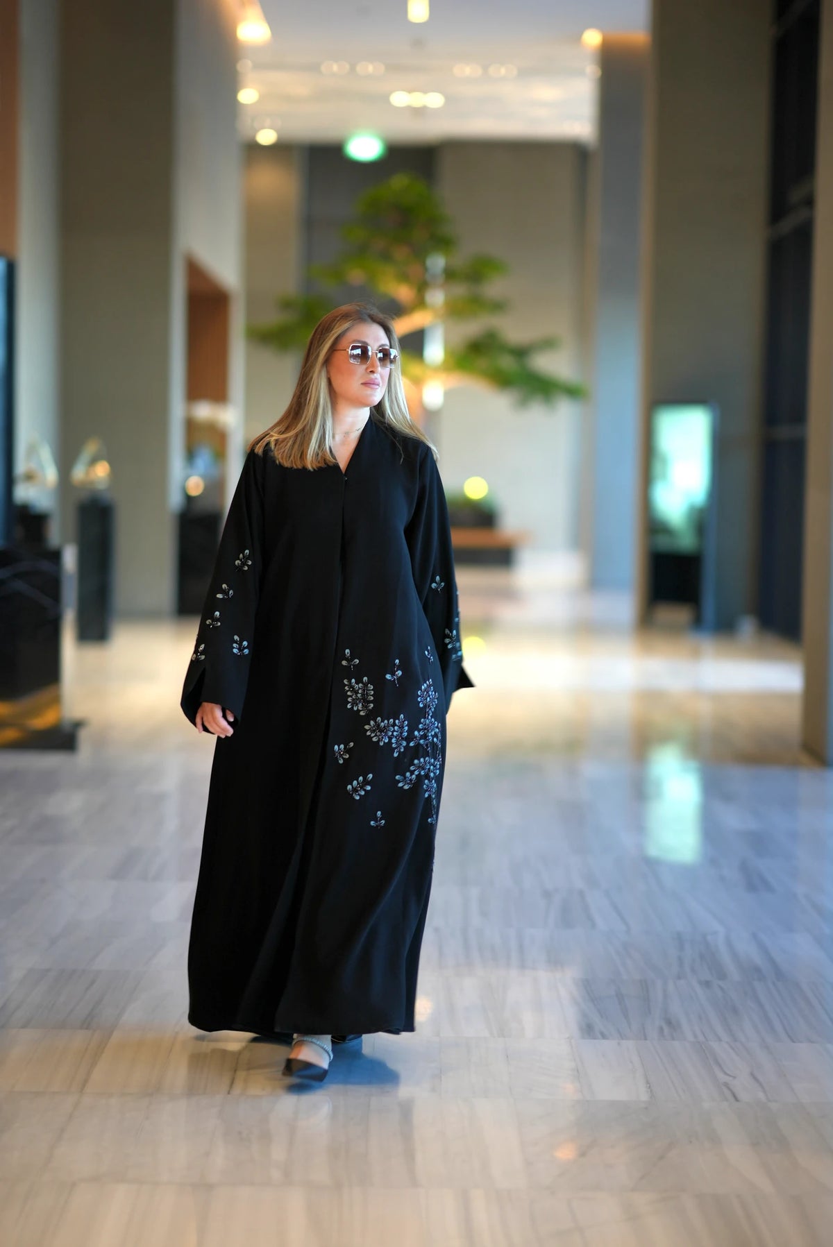 The Botanical Blossom Abaya